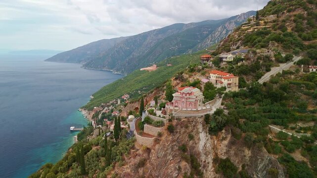 Orthodox Church at the Holy Skete of Saint Anna, mount Athos