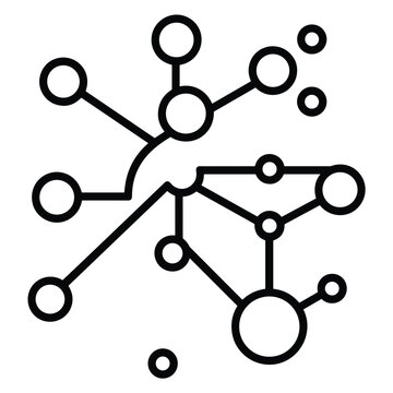 A structural diagram of a complex branched organic molecule with multiple ring systems