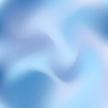 Soothing blue and white abstract background with smooth curves