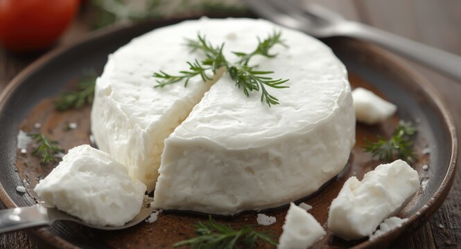 Fresh fatless curd cheese made at home packed with lean protein