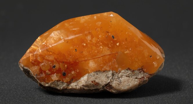 Uncut Mookaite stone with raw mineral edges