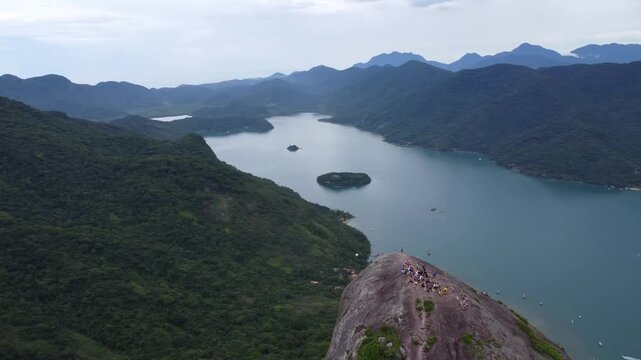 Sugarloaf Peak (Pico do P&atilde;o de A&ccedil;&uacute;car) in Saco do Mamangu&aacute; &ndash; Paraty &ndash; Brazil