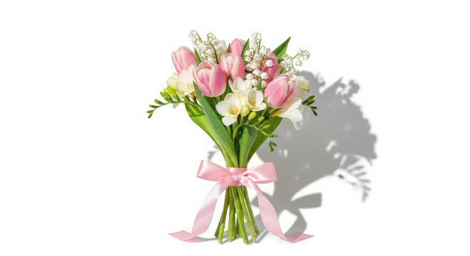 A whimsical garden gnome holding a pink flower and a frog