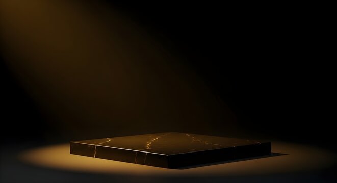 Elegant Black and Gold Background with Soft Light for Luxury Branding Jpeg Image.