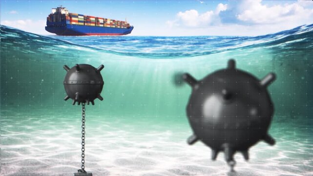 Iranian Sea Mines - Strait of Hormuz