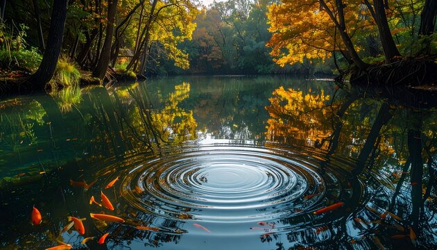 Pond view
