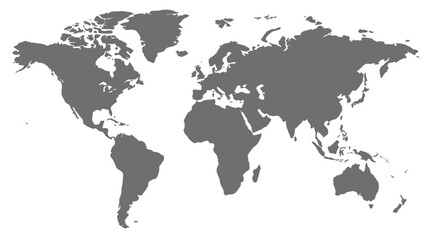 Obraz premium Abstract Vector World Map Representing Global Connectivity, International Communication, and Geographic Data Visualization