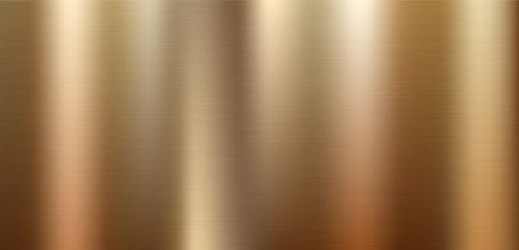 Brushed Metallic Gradient Surface with Warm Gold and Bronze Tones