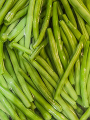 Obraz premium fresh green beans