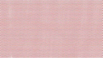 Obraz premium Seamless pattern featuring numerous small red triangles set against a clean white background
