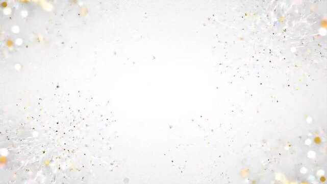 White background with tiny decorative pattern inspired by festival, minimal, space left