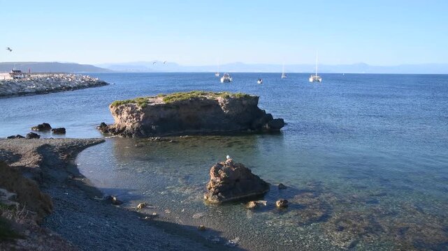 Spanish Mediterranean Coast Tabarca Island &ndash; Rocky Beaches and Boats