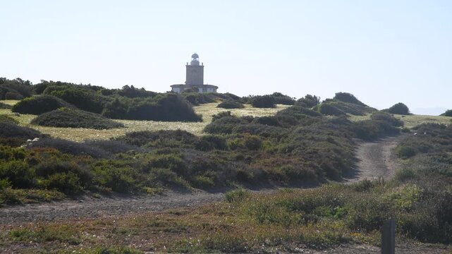 Sunset at Tabarca Island Lighthouse &ndash; Golden Hour Mediterranean Coast