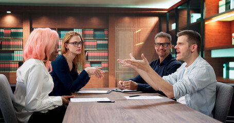 Divorce Lawyer Calmly Listens To Couple Trying