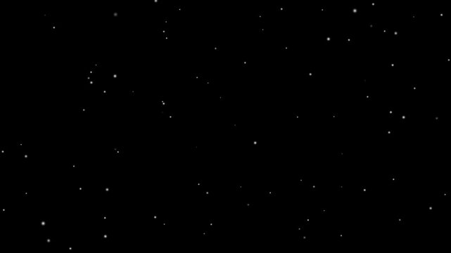 Animated realistic detailed very small snow flakes slowly falling, White snow overlay layer isolated on black background snowflakes,
Christmas winter snowflake border overlay particle animation