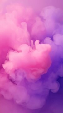 Soft pink and purple cloud texture fills the frame creating a dreamy abstract background for beauty romance wellness and pastel design themespastel