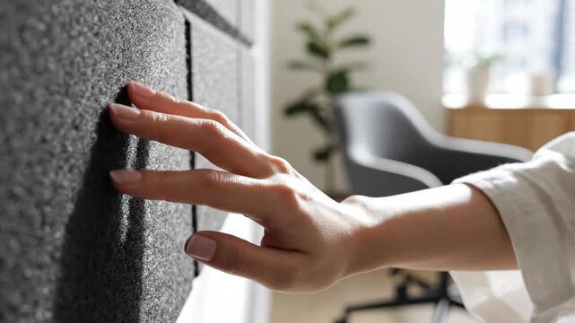 Anatomical Resting Hand Gesture on Tactile Wellness Surface