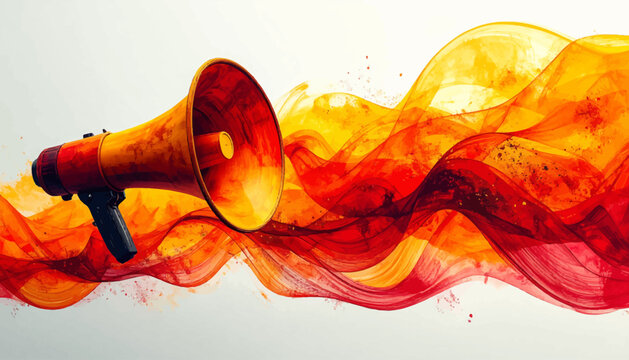 Amplifying messages a dynamic visual representation of communication and energy