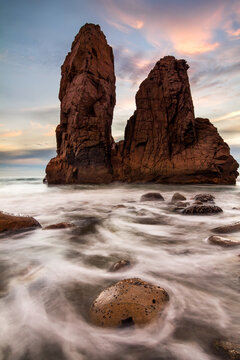 Sunset Over the Sea portugal