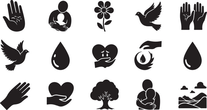 Icons of compassion and care for the environment and people