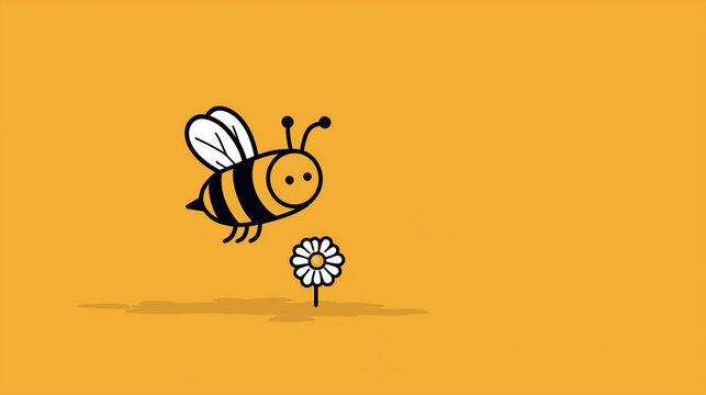 abeille et fleur 