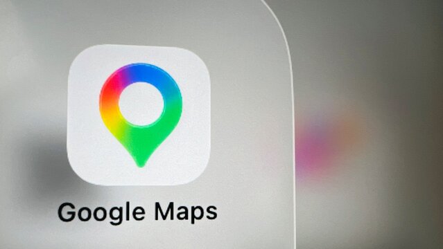 google maps logo. google maps app. google maps photo