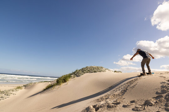 family exploring  Bazaruto island off coast of Vilankulos, Mozambique, Africa