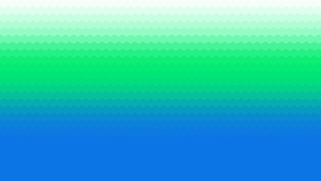 background design with light blue and light green gradient hexagon pattern surface. horizontal gradient background