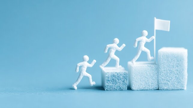 Performance peaks when leadership and teamwork execute a strategy of planning, resulting in a grand success achievement.