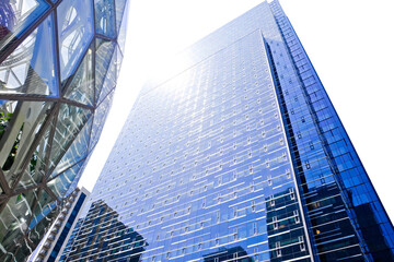 Amazon Doppler Building Glass Facade Seattle © Savion