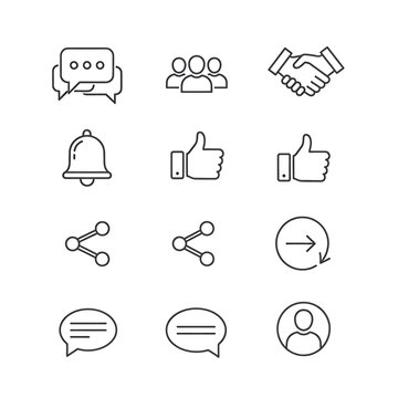 Social media icons and symbols 3.