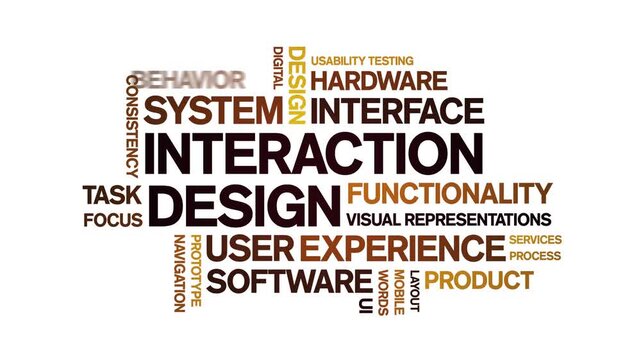 interaction design animated word cloud-gross domestic product animation tag kinetic typography seamless loop.