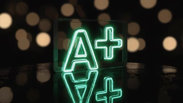 Sign of "A+".