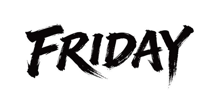 FRIDAY Handwriting