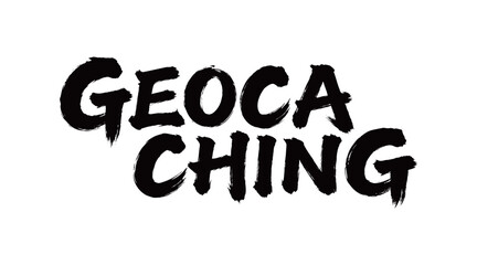 GEOCACHING Handwriting © 炳伟 梁