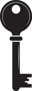 Black skeleton key old key antique key