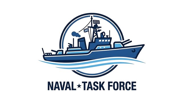 Naval Task Force Military Ship.