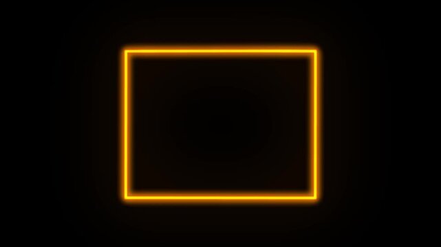 colorado map neon outline