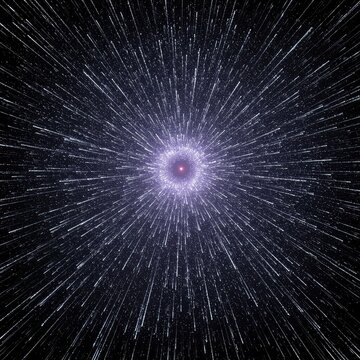 A mesmerizing deep dive into endless complexity, representing universal knowledge, data infinity, and existential digital structures, geometric, abstract, cosmic