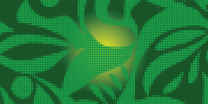 Green glowing square pixel pattern. Dark greenish mosaic texture backdrop. Abstract sparkling technology grid wallpaper. Vector modern business  science  healthcare  medicine  presentation background