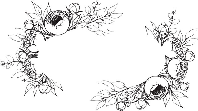 Floral Frame SVG Bundle
