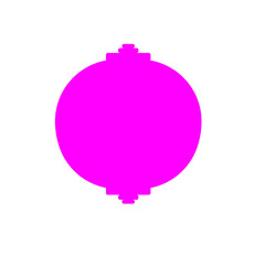 Obraz premium pink christmas ball