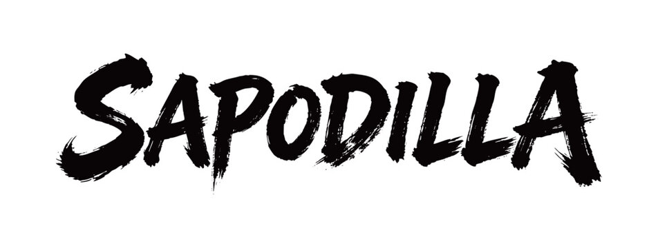 SAPODILLA Handwriting
