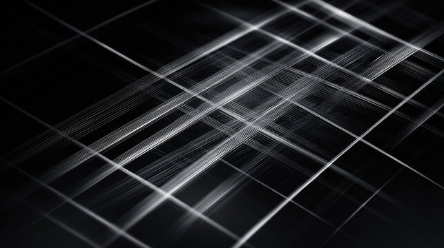 Abstract grid design with diagonal lines