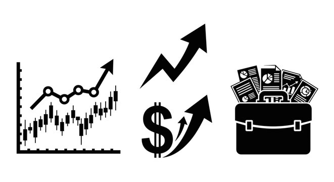 Money Growth Investment Profit Concept.
