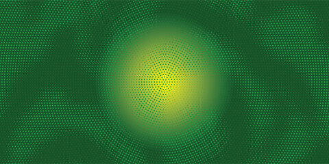 Obraz premium Green glowing square pixel pattern. Dark greenish mosaic texture backdrop. Abstract sparkling technology grid wallpaper. Vector modern business science healthcare medicine presentation background