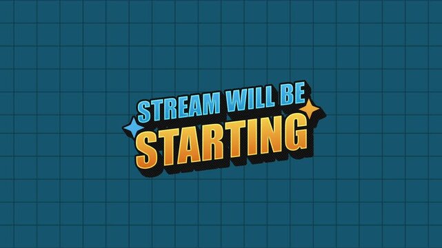animated stream overlays, starting screen, offline screen, be right back screen, ending screen