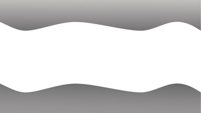 Minimalist Wavy Frame for Presentation Background