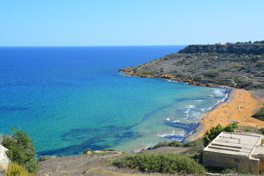 マルタ共和国 ゴゾ島のラムラ湾（Ramla Bay）