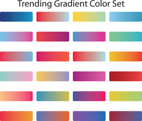 Trending Vibrant Gradient Background Collection – Modern Color Blend Mesh © JennySarkar